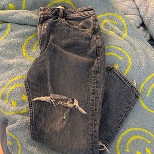 Abercrombie & Fitch Curve Love Mom Jeans